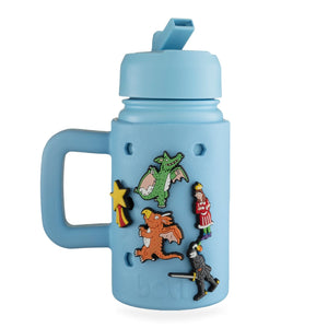 One Green Bottle Zog Kids Charm Stainless Steel Water Bottle 400ml - Plastic Freedom