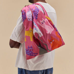 Original Duckhead UK Reusable Packable Bag Cats - Recycled - Plastic Freedom