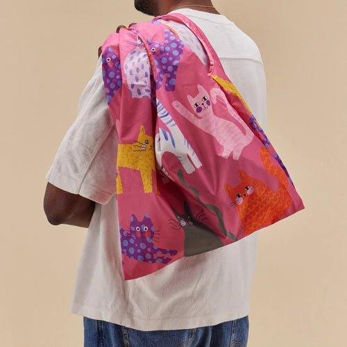 Original Duckhead UK Reusable Packable Bag Cats - Recycled - Plastic Freedom