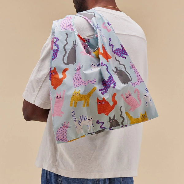 Original Duckhead UK Reusable Packable Bag Cats - Recycled - Plastic Freedom