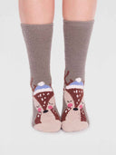 Thought Clothing Women's Recycled Fluffy Christmas Socks