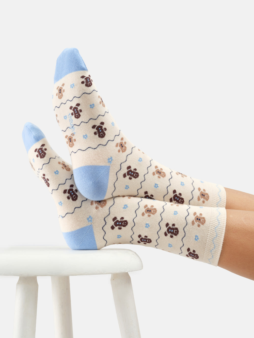Thought Clothing Sustainable Women's Christmas Socks - Gingerbread