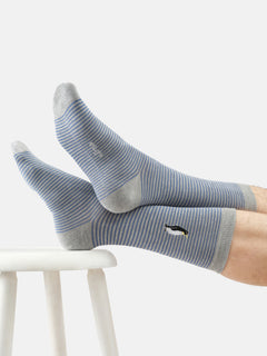 Thought Clothing Sustainable Men's Socks Embroidered Penguin