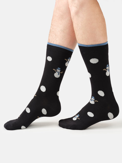 Thought Clothing Sustainable Men's Socks Festive Spots