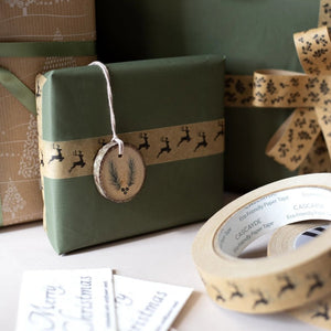Plastic Freedom Christmas Paper Tape - Plastic Freedom