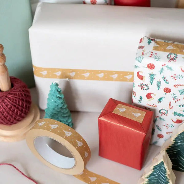 Plastic Freedom Christmas Paper Tape - Plastic Freedom