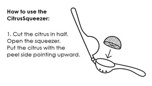Pulito Stainless Steel Citrus Squeezer - Plastic Freedom