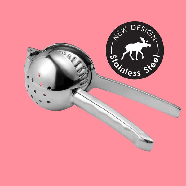 Pulito Stainless Steel Citrus Squeezer - Plastic Freedom