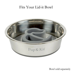 Pup & Kit Slow Feeder Bowl Insert - Plastic Freedom