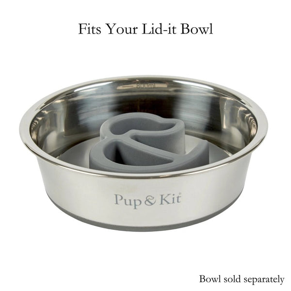 Pup & Kit Slow Feeder Bowl Insert - Plastic Freedom