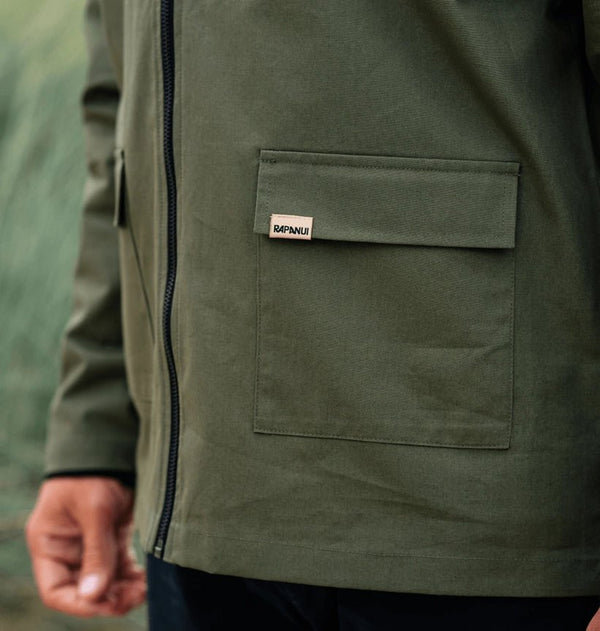 Rapanui All Weather Men's Raincoat - Plastic Freedom