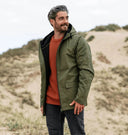 Rapanui Fleece Lined Men's Raincoat - Plastic Freedom