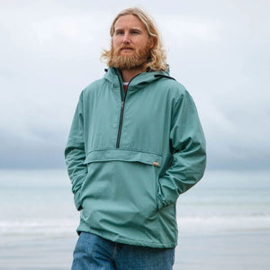 Rapanui Fleece Lined Smock Water Resistant Men's Jacket - Plastic Freedom