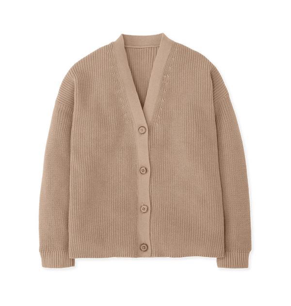 Rapanui Organic Cotton Brook Knitted Cardigan - Plastic Freedom