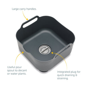ReBorn Recycled Plastic Washing Up Bowl - Plastic Freedom