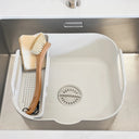 ReBorn Recycled Plastic Washing Up Bowl Pro with Drainer - Plastic Freedom