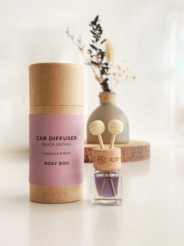 Rosy Roo Refillable Car Air Freshener - Plastic Freedom