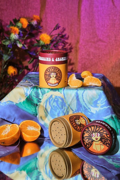 Scrubber Plastic Free & Refillable Dry Shampoo - Tangerine & Jasmine - Plastic Freedom