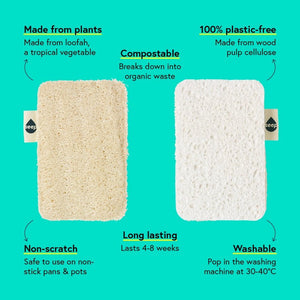 Seep Eco Sponge Scourer - Plastic Freedom