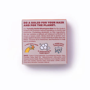 Shower Blocks Solid Shampoo Bar for Dry Scalp - Plastic Freedom