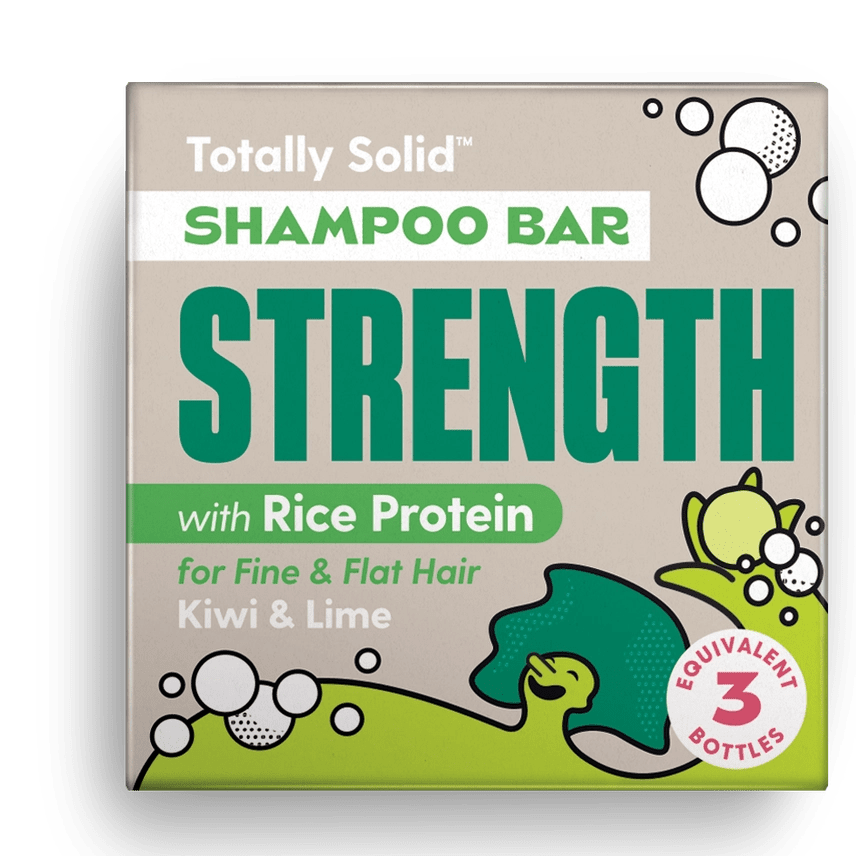 Shower Blocks Solid Shampoo Bar For Fine or Flat Hair - Plastic Freedom