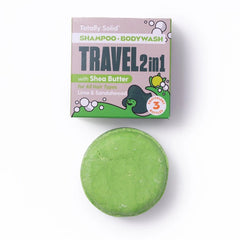 Shower Blocks Solid Travel Bar 2-in-1 Shampoo & Body Wash - Plastic Freedom