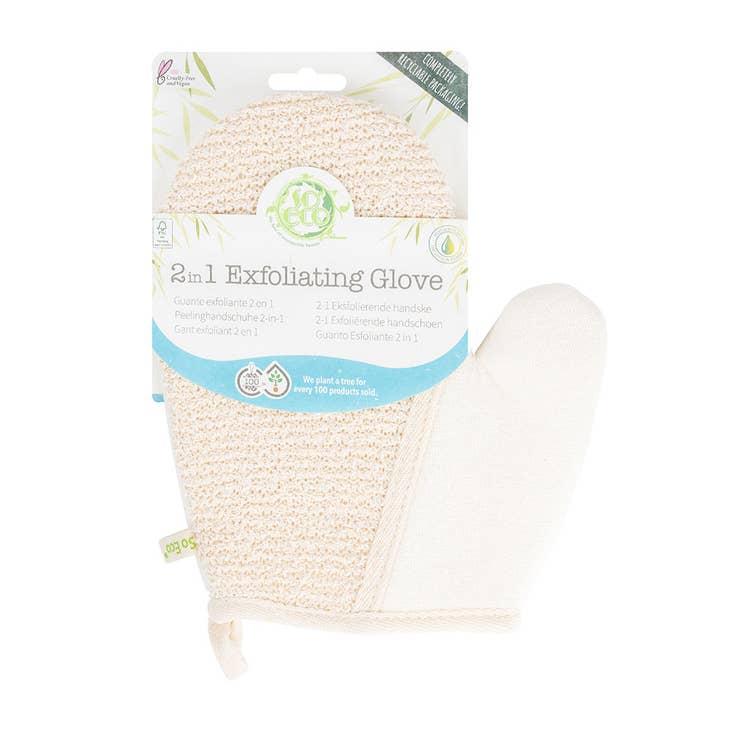 So Eco 2-1 Exfoliating Glove - Plastic Freedom