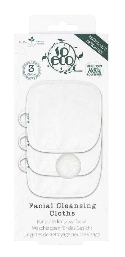 So Eco Bamboo Facial Cleansing Cloths - Plastic Freedom