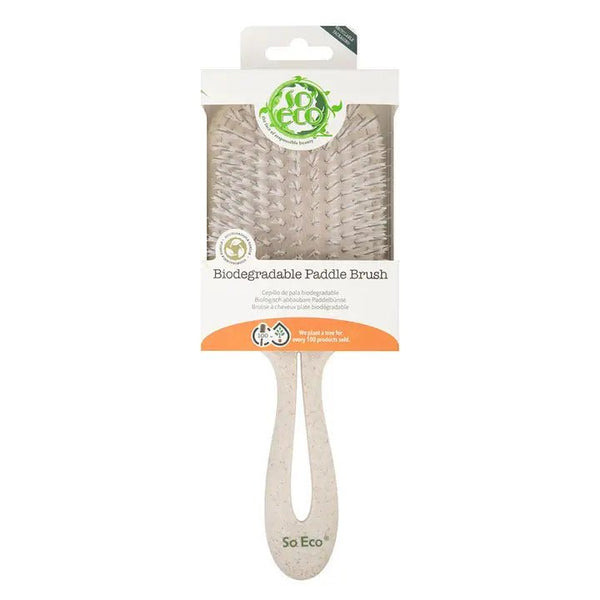 So Eco Biodegradable Paddle Brush - Plastic Freedom