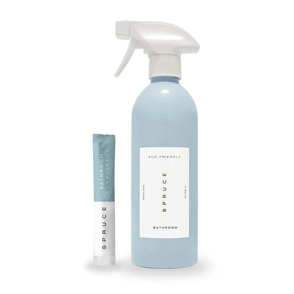 Spruce Refillable Bathroom Cleaner - Organic Eucalyptus Essential Oil - Plastic Freedom