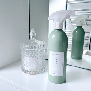 Spruce Refillable Glass & Mirror Cleaner - Organic Peppermint Essential Oil - Plastic Freedom