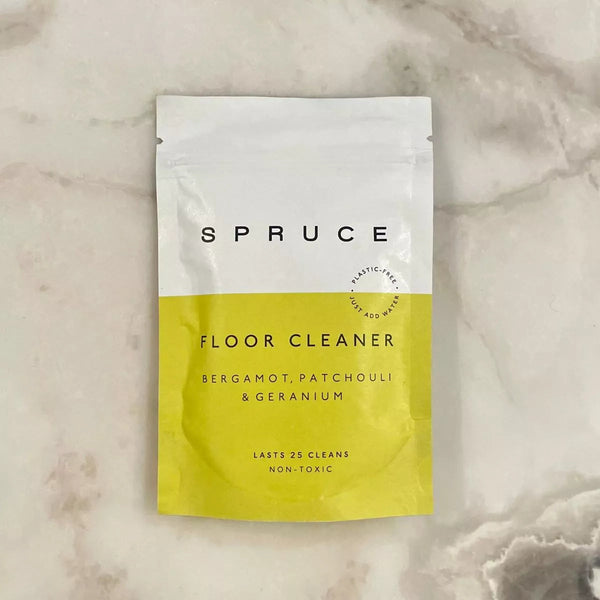 Spruce Floor Cleaner Concentrate 50g - Organic Bergamot, Patchouli & Geranium Essential Oils
