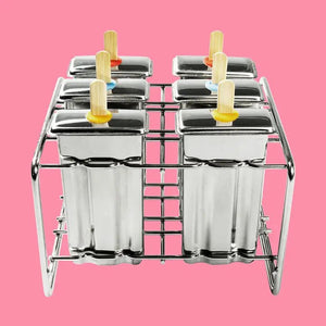 Stainless Steel Ice Lolly Maker - Plastic Freedom