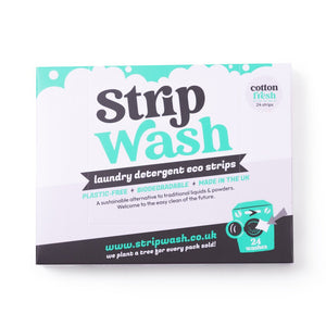 StripWash Laundry Eco-Strips - x24 Pack - Plastic Freedom