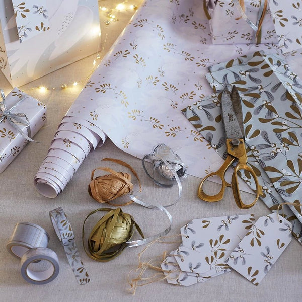 Talking Tables Christmas Paper Tape Pack 10m - Plastic Freedom