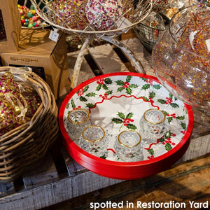 Talking Tables Festive Holly Tray - Plastic Freedom