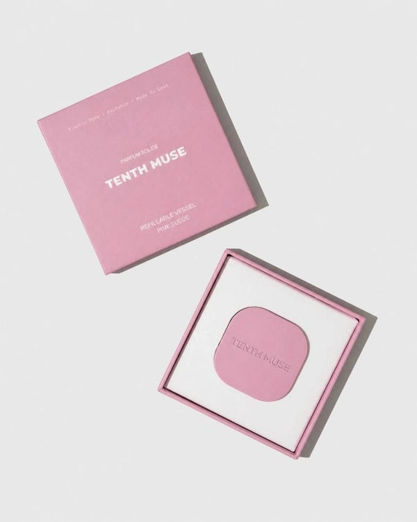 TENTH MUSE Solid Perfume Refillable Metal Vessel - Plastic Freedom