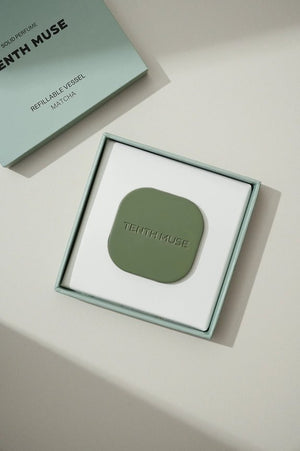 TENTH MUSE Solid Perfume Refillable Metal Vessel - Plastic Freedom