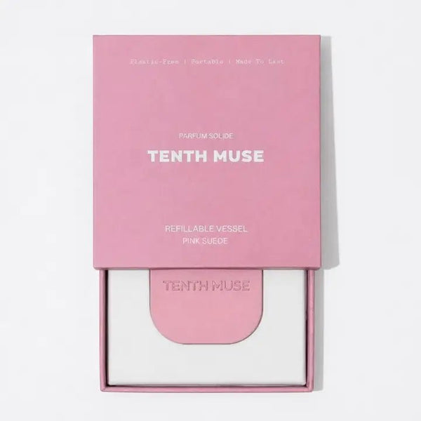 TENTH MUSE Solid Perfume Refillable Metal Vessel - Plastic Freedom