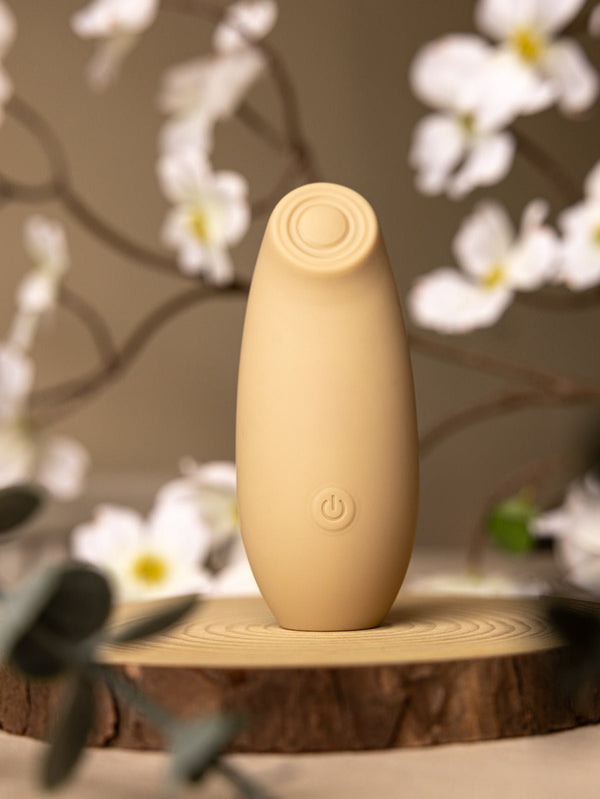 The Natural Love Company Damiana Clit Tapping Vibrator with Rhythmic Precision - Plastic Freedom