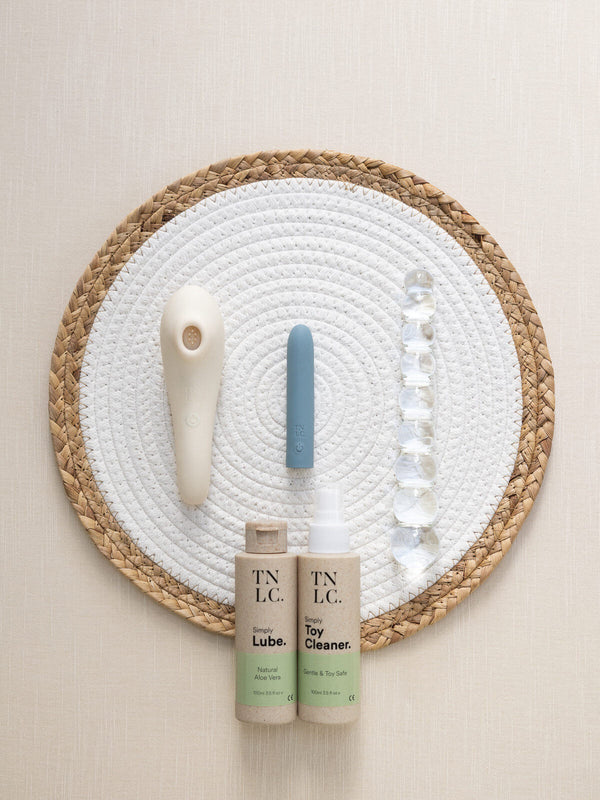 The Natural Love Company Essentials Sustainable Sex Toy Bundle - Plastic Freedom