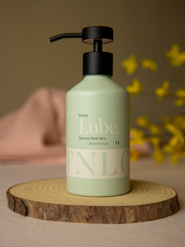 The Natural Love Company Simply Lube - Aloe Vera - Plastic Freedom