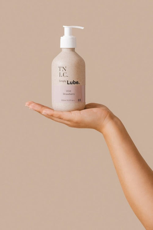 The Natural Love Company Simply Lube - Strawberry - Plastic Freedom