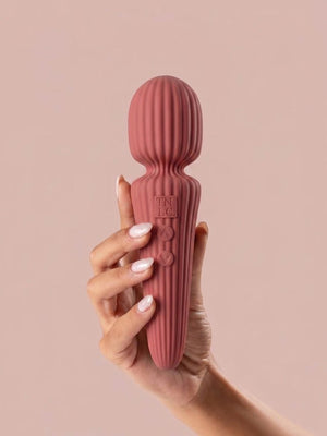The Natural Love Company Tulsi Wand Vibrator - Plastic Freedom
