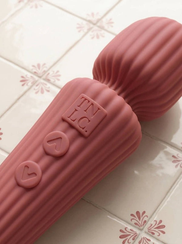 The Natural Love Company Tulsi Wand Vibrator - Plastic Freedom