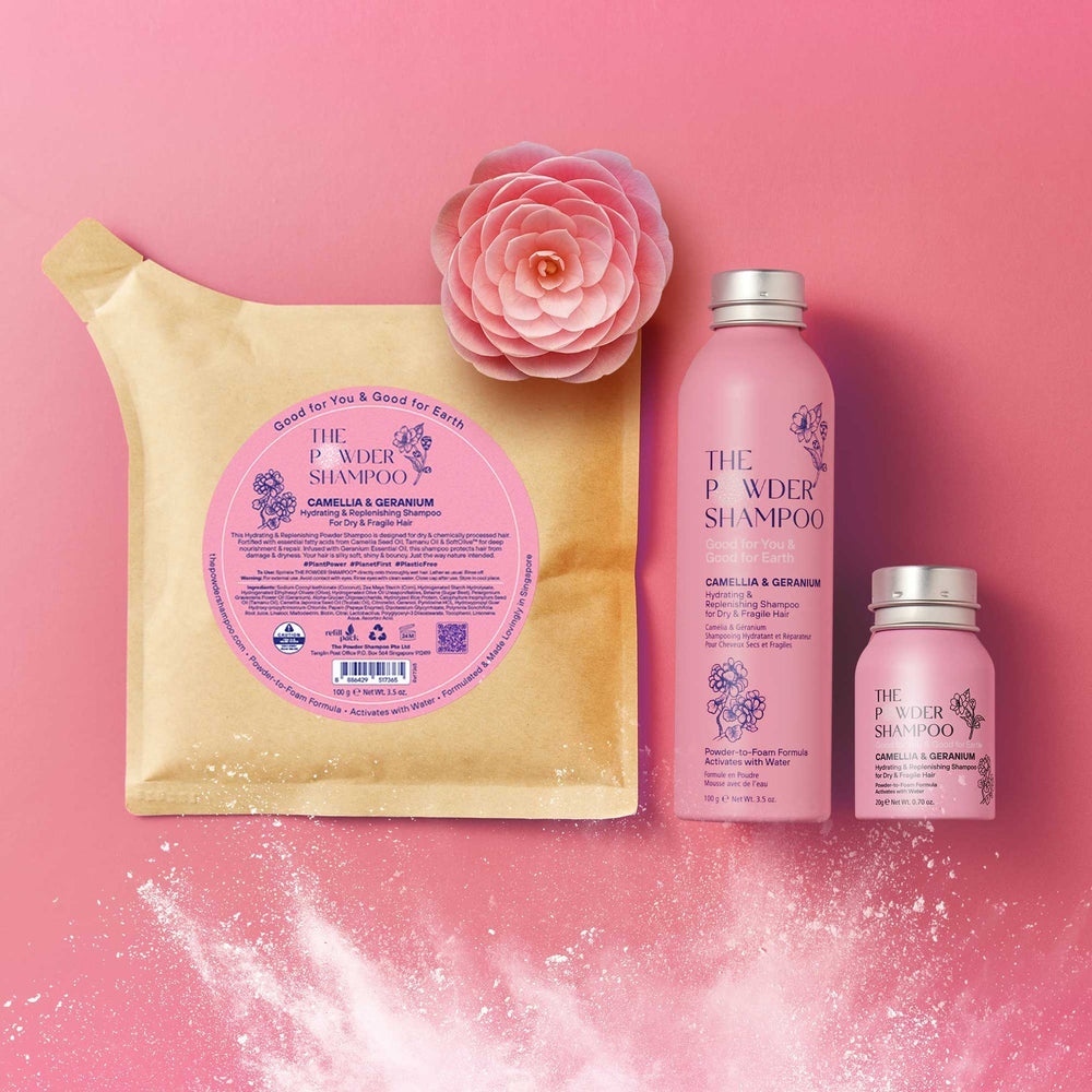 The Powder Shampoo - For Dry & Damaged Hair - Plastic Freedom