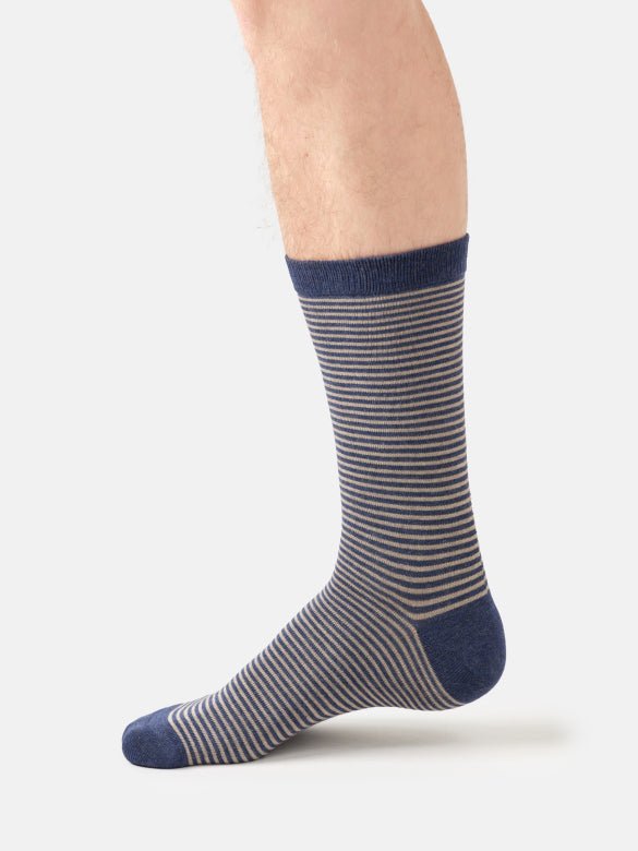 Thought Clothing Sustainable Men's Socks Embroidered Penguin - Plastic Freedom