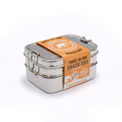 Elephant Box 3-in-1 Stainless Steel Snack Box