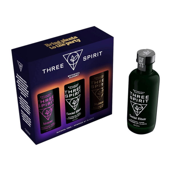 Three Spirit Non-Alcoholic Spirit Gift Set - Plastic Freedom