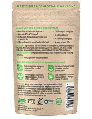 Together Health Omega 3 Vegan & Organic Supplement x30 – Compostable Packet - Plastic Freedom